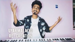 UYAR MALAIYO  RE  CREATION COVER SONG  JES SHYAM  JOHN JEBARAJ christinsong johnjebaraj song [upl. by Sarchet]