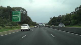 Sydney M4 Motorway from Penrith to Parramatta Exit [upl. by Jacquette]