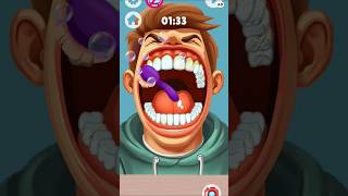 Cleaning teeth cleaning teeth shortvideo [upl. by Harri]