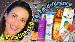 Produtos BARATINHOS que fazem DIFERENÇA para PELE CABELOS e mais [upl. by Fishbein]