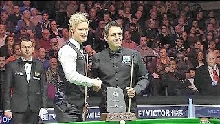 Robertson v OSullivan 2016 Final Welsh Open BBC [upl. by Alvarez]