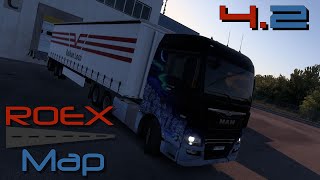 Roextended 42 for ETS2 150  New road CraiovaCaracalAlexandriaBucuresti [upl. by Arline]