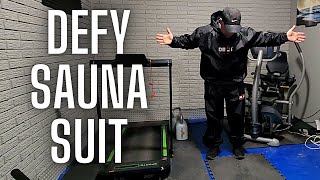 Defy Sauna Suit Before and After Workout [upl. by Hardwick724]