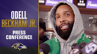 Odell Beckham Jr Names John Harbaugh to His Mount Rushmore of Coaches  Baltimore Ravens [upl. by Talya]