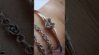 PANDORA 2024 BRACELET AND ETERNITY CIRCLE CHARM [upl. by Kenaz]