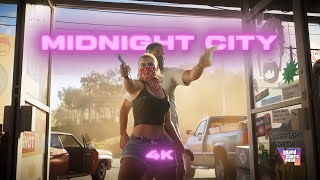 GTA 6 Trailer  Edit 4K   midnight city  m83 edit audio  Grand Theft Auto [upl. by Erkan]