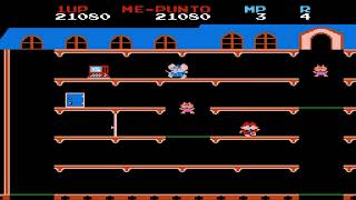 Mappy Nes Gameplay [upl. by Nonnerb]