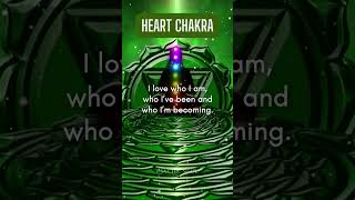 Heart Chakra Affirmations  I LOVE 💚 affirmations [upl. by Oilicec]