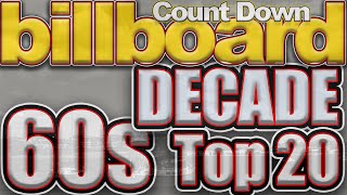 60s Decade Billboard Top 20 Countdown [upl. by Nawor]