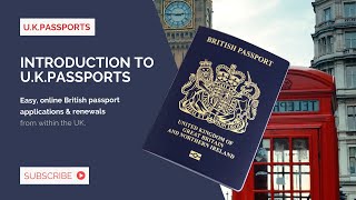 UKPASSPORTS  Quick amp Easy Online Applications from within the UK [upl. by Lednik]