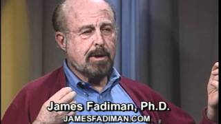 Present  part two Seeking the Divine Within with James Fadiman PhD [upl. by Latoye57]