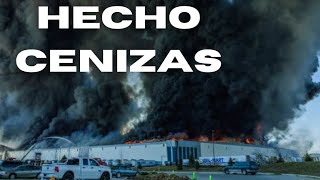 Walmart en Guadalajara se incendia hecho cenizas hasta los cimientos INTENCIONADO O ACCIDENTE [upl. by Olwen]