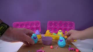 Hatchimals Alive Family Carton  Who are the faces behind the hands [upl. by Suzan436]