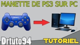 BrancherUtiliser Votre Manette de PS3 DualShock3 Sur Votre PC Windows  Tutoriel FR [upl. by Aseret]