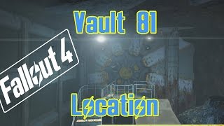 Fallout 4  Vault 81 Location  No Commentary [upl. by Ymorej442]