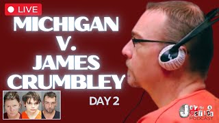 James Crumbley Manslaughter Trial Day 2 [upl. by Adnirual]