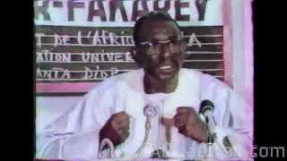 Cheikh Anta Diop 24 Conférence de Niamey intégrale 1984 HISTOIRE [upl. by Koressa]