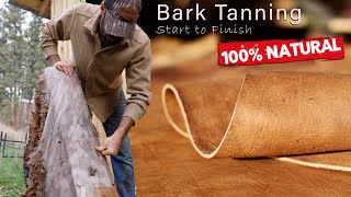 Hide Tanning 101  How to make Leather from Animal Skins NATURALY [upl. by Healy]