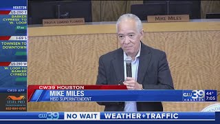 HISD Superintendent Mike Miles says principal jobs were never threatened [upl. by Ditter]