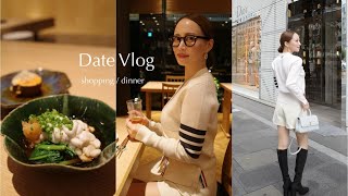 【デートvlog】お買い物と贅沢ディナーを堪能した日🥂💕社長就任お祝いパルコ購入品紹介 [upl. by Dnaleel96]