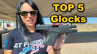 Top 5 Concealed Carry Glocks [upl. by Aisanat]