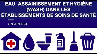 Eau Assainissement et Hygiène WASH dans les Établissements de Soins de Santé Un Aperçu [upl. by Lew]