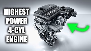 How Mercedes Made The Most Powerful 4Cylinder Engine In The World [upl. by Akinna881]