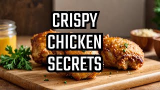 How to Make Crispy Chicken Thighs With Perfect Skin [upl. by Dremann]