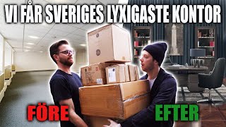 VI FÅR SVERIGES LYXIGASTE KONTOR [upl. by Loats882]