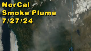 ParkFire Smoke Plume Loop [upl. by Daph]