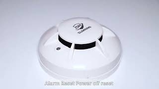 What are the features of the conventional photoelectric smoke and heat detector [upl. by Enitnemelc]