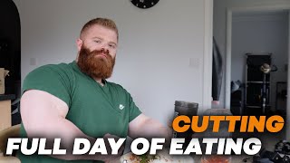 FULL DAY OF EATING  CUTTING 272LBS [upl. by Peace]