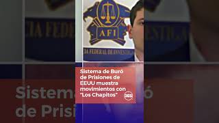 Sistema de Buró de Prisiones de EEUU muestra movimientos con “Los Chapitos” [upl. by Terrena]