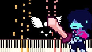 Field of Hopes and Dreams  Deltarune Undertale Series  Piano Tutorial Synthesia [upl. by Uzia]