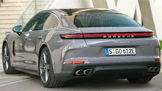 2025 Porsche PANAMERA 4 Turbo EHybrid 493 Hp  V8 Sound Drive Exterior Interior [upl. by Ardnalac]