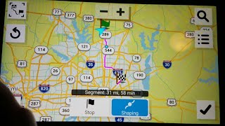 Custom Route Shaping on Garmin DriveSmart 66 [upl. by Veradi]