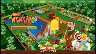 เกมฟาร์ม NFTs  WANAKA FARM  Play to Earn EP4 [upl. by Nallek]