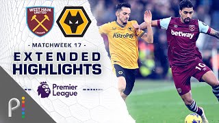 West Ham United v Wolves  PREMIER LEAGUE HIGHLIGHTS  12172023  NBC Sports [upl. by Anastassia]