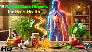 Top 14 Natural Blood Thinners for a Healthier Heart [upl. by Angelle189]