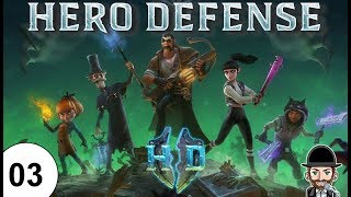 HERO DEFENSE  Indie Tower Defense  03  Kürbis AOE  Angezockt [upl. by Eenahc]