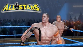 WWE All Stars  Path of Champions Superstars  Playing as John Cena [upl. by Solenne]