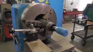 Drive Shaft Lathe Operation [upl. by Gnep]