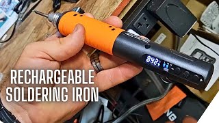 Cordless Soldering Iron  Portable Soldering Iron Pen [upl. by Neyud]