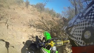 Motocross Bike on Enduro Trail KX 250 2T Part 1 of 2 [upl. by Godfry]