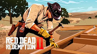 CONSTRUYENDO UN HOGAR 🔨  Red Dead Redemption 2 19 [upl. by Ailyn]