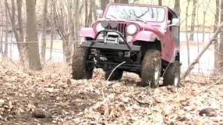 Jeep CJ7 Cummins 4BT  What happened When The Logging was over [upl. by Irrem]