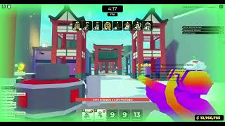 Suijin 431 kills Deagle tempered gun  Roblox Big Paintball [upl. by Etteraj]