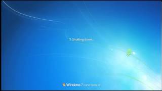 Windows 7 shutdown and startup on VMware Workstation 900 NO MUSIC [upl. by Erica691]