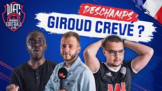 ⚽ Giroud vs Deschamps  la nouvelle tête de Turc   Debrief liste France Football [upl. by Bracci510]