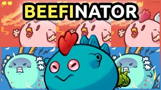 Standard Beefinator  2323 MMR Season Offseason Gameplay  Axie Infinity [upl. by Leaw156]